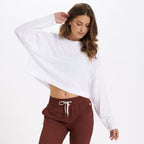 Long-Sleeve Sundown Tee | White