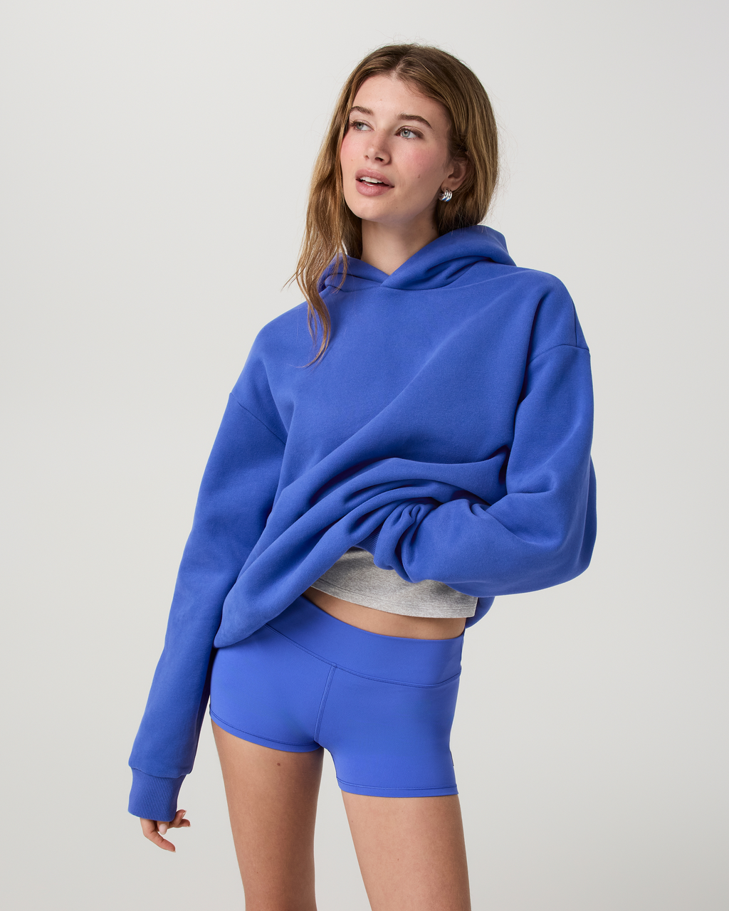 Restore Oversized Hoodie | Electric Blue