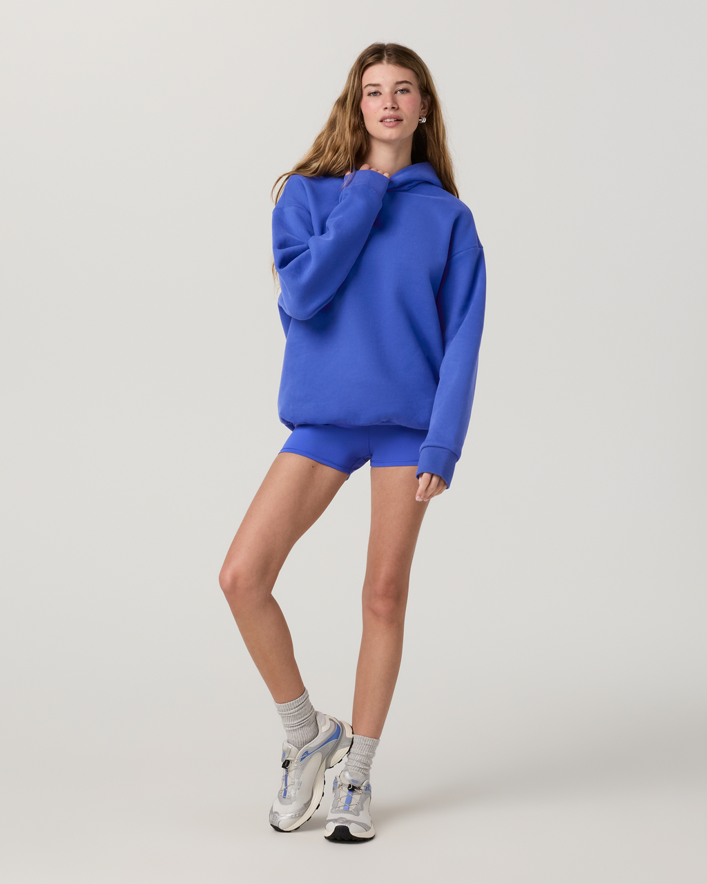 Restore Oversized Hoodie | Electric Blue