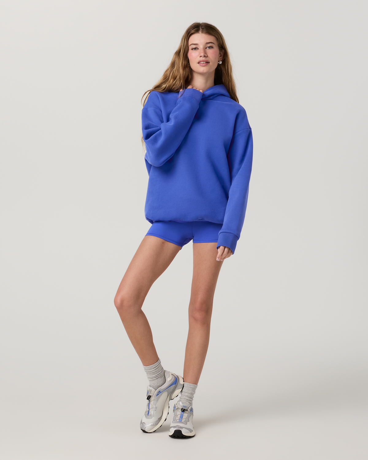 Restore Oversized Hoodie | Electric Blue