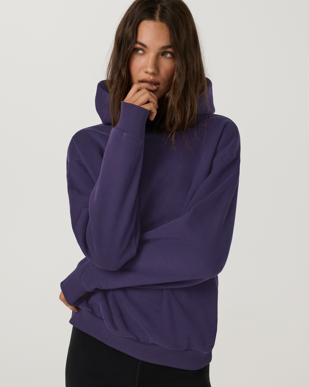 Restore Oversized Hoodie | Velvet Violet