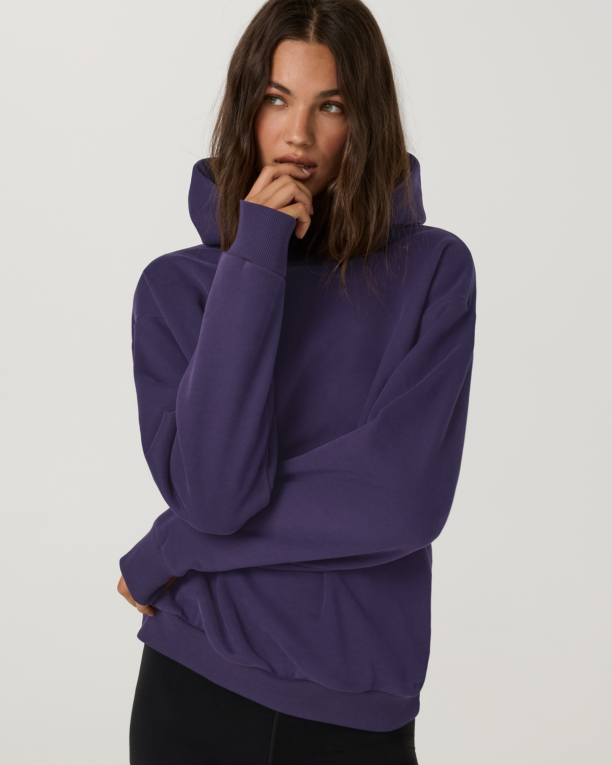 Restore Oversized Hoodie | Velvet Violet