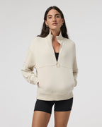 Sedona Rib Half Zip | Bone