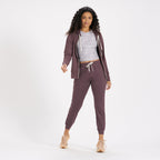 Halo Performance Hoodie | Smoked Plum Heather