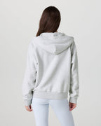 Restore Full Zip Hoodie | Pale Grey Heather