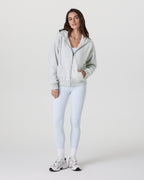 Restore Full Zip Hoodie | Pale Grey Heather