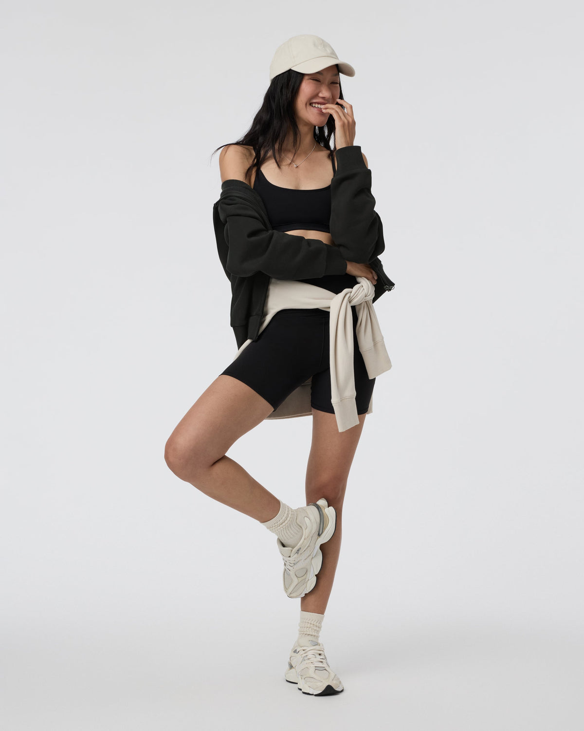 Restore Full Zip Hoodie | Washed Black