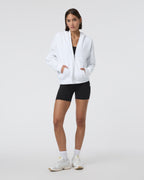Restore Full Zip Hoodie | White