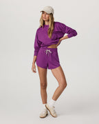 Halo Modern Pullover Hoodie | Magenta Heather