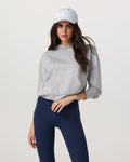 Halo Modern Pullover Hoodie | Pale Heather Grey