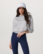 Halo Modern Pullover Hoodie | Pale Heather Grey