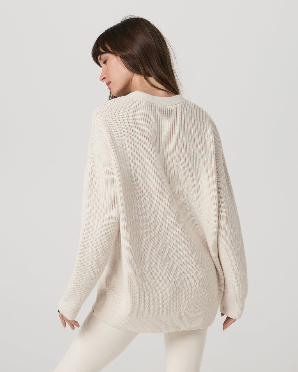 Alps Boyfriend Cardigan | Marshmallow