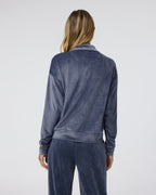 Haven Half Zip | Azure