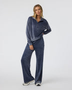 Haven Half Zip | Azure