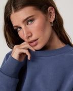 Restore Oversized Crew 2.0 | French Blue