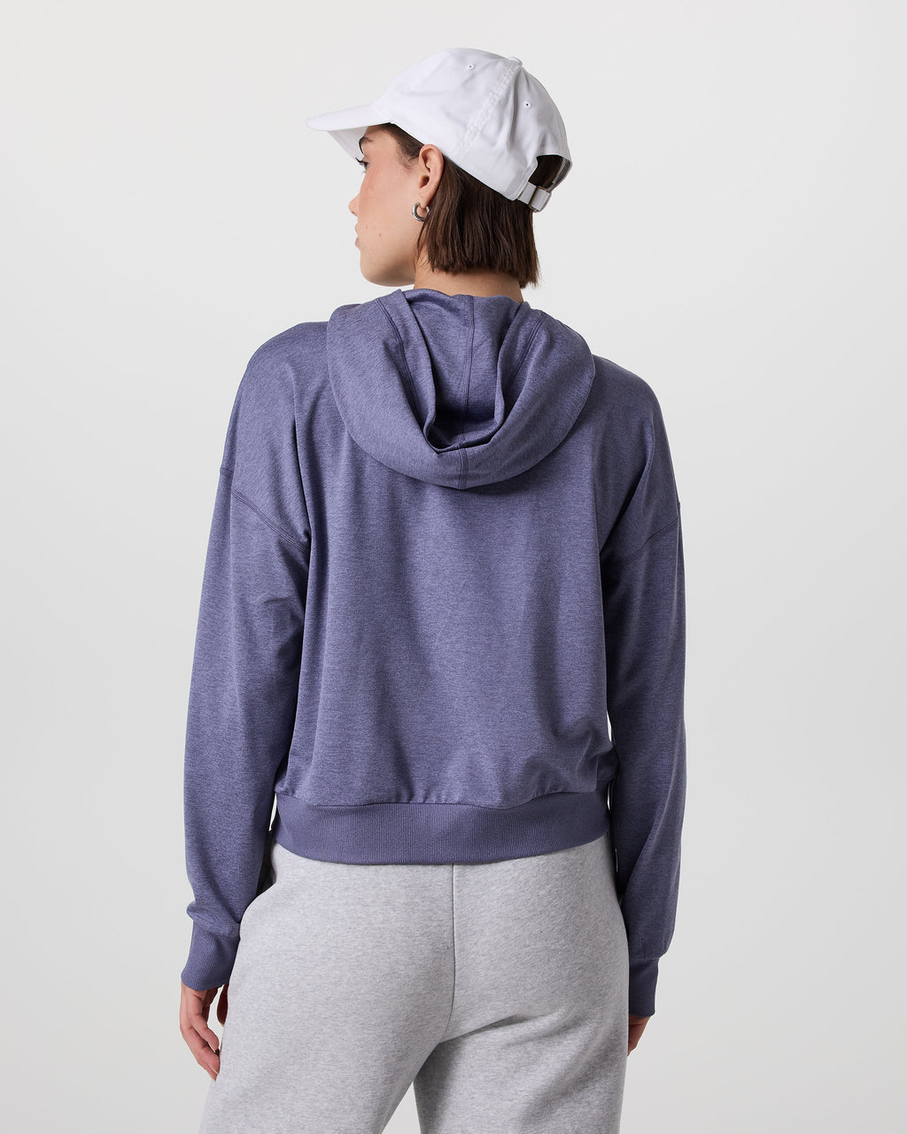 Halo Modern Full Zip Hoodie | Cosmic Heather