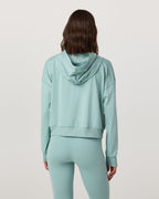 Halo Modern Full Zip Hoodie | Sea Spray Heather