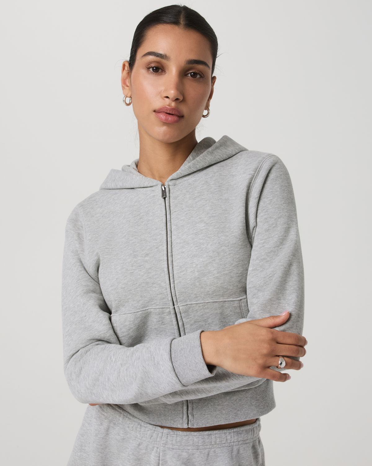 Sedona Classic Full Zip | Light Heather Grey