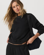 Sedona Seams Crew | Black