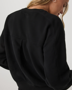Sedona Seams Crew | Black