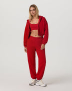 Restore Mini Full Zip Hoodie | Cherry
