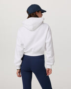 Restore Mini Full Zip Hoodie | White