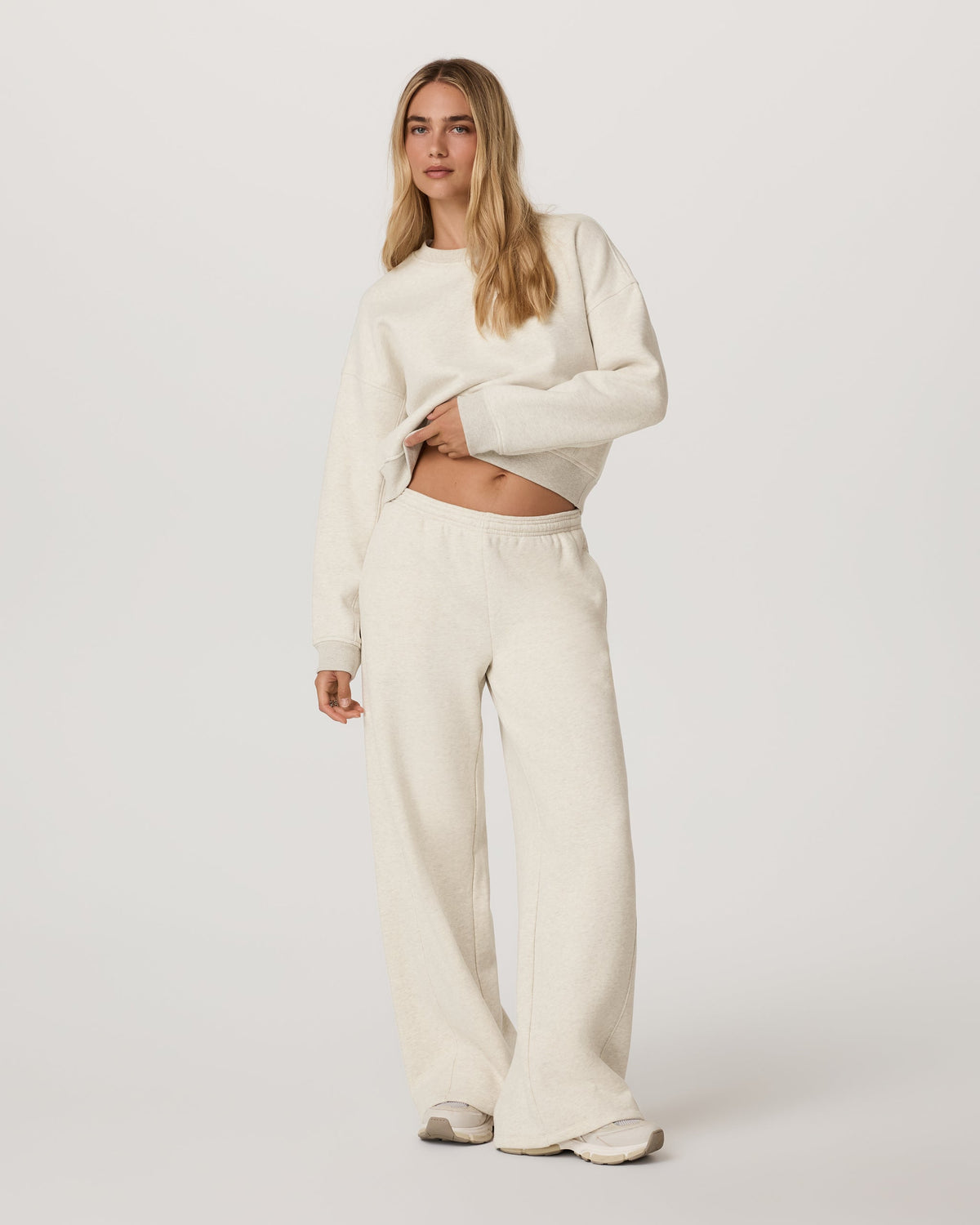 Restore Mini Crew | Bone Heather