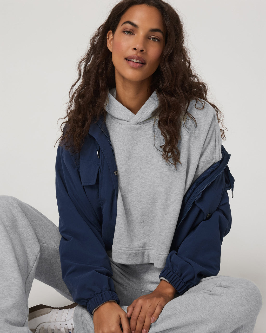 Sedona Pullover Hoodie | Light Heather Grey