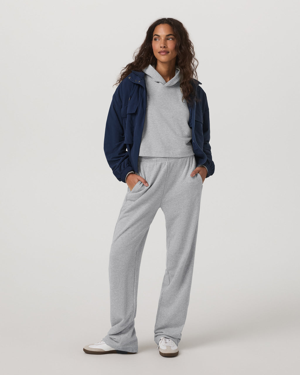 Sedona Pullover Hoodie | Light Heather Grey