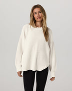 Alps Classic Crew Sweater | Marshmallow