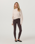 Cotton Waffle Sweater | Marshmallow