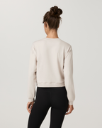 Halo Modern Crew | Ecru Heather