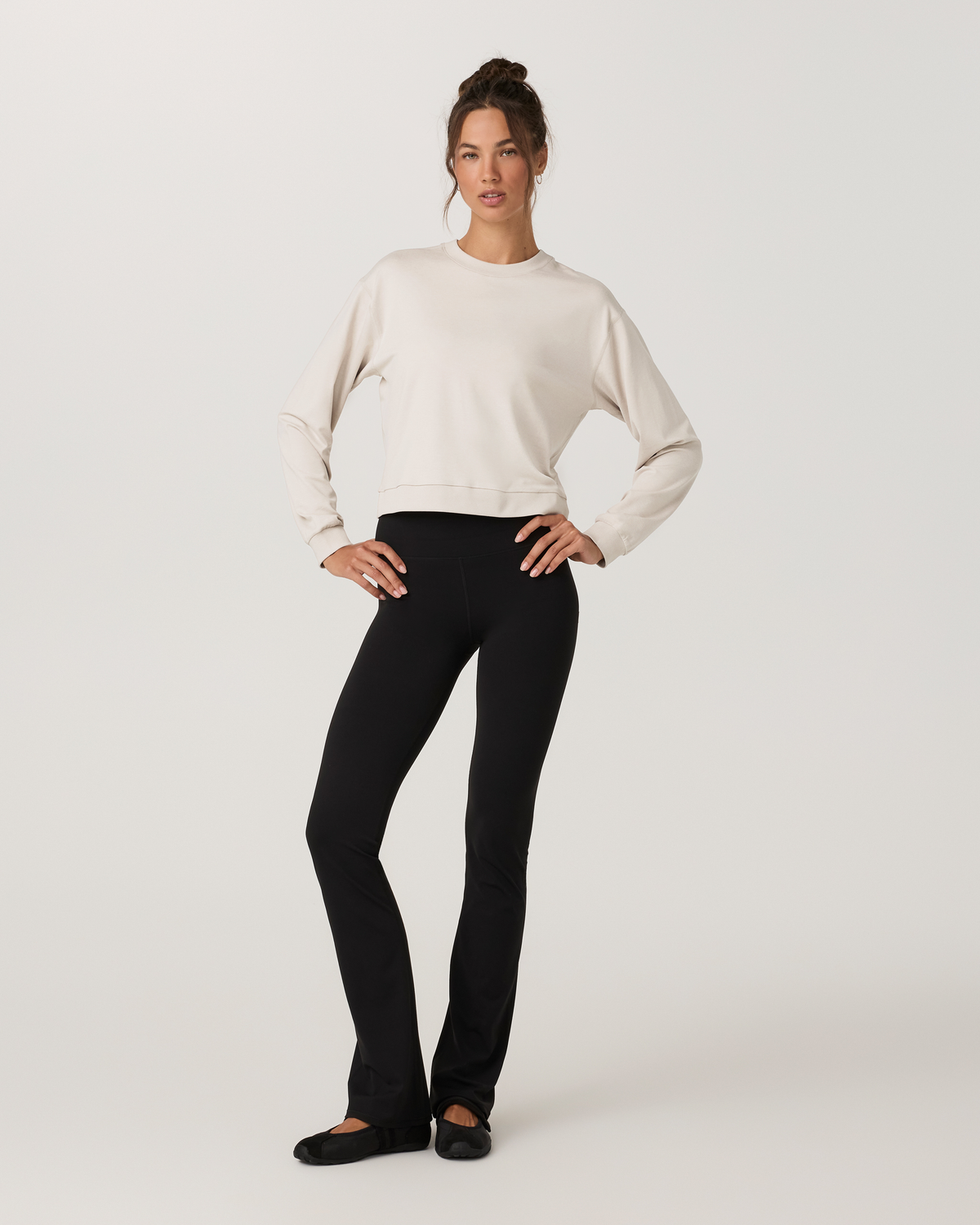 Halo Modern Crew | Ecru Heather