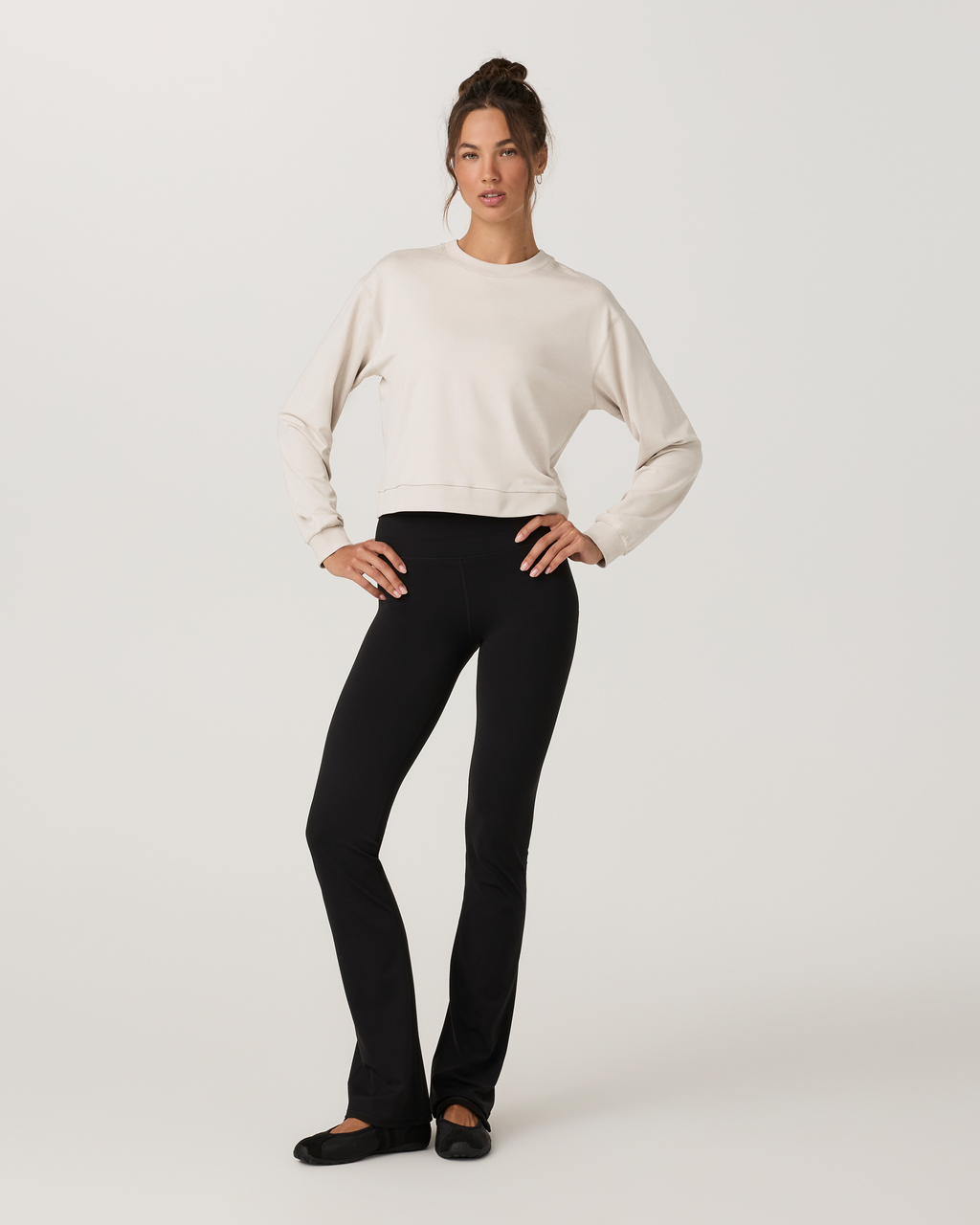 Halo Modern Crew | Ecru Heather