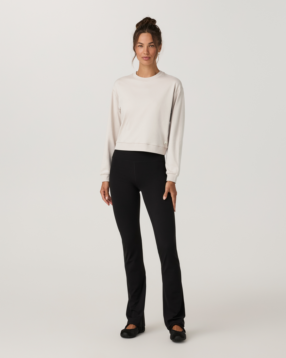 Halo Modern Crew | Ecru Heather