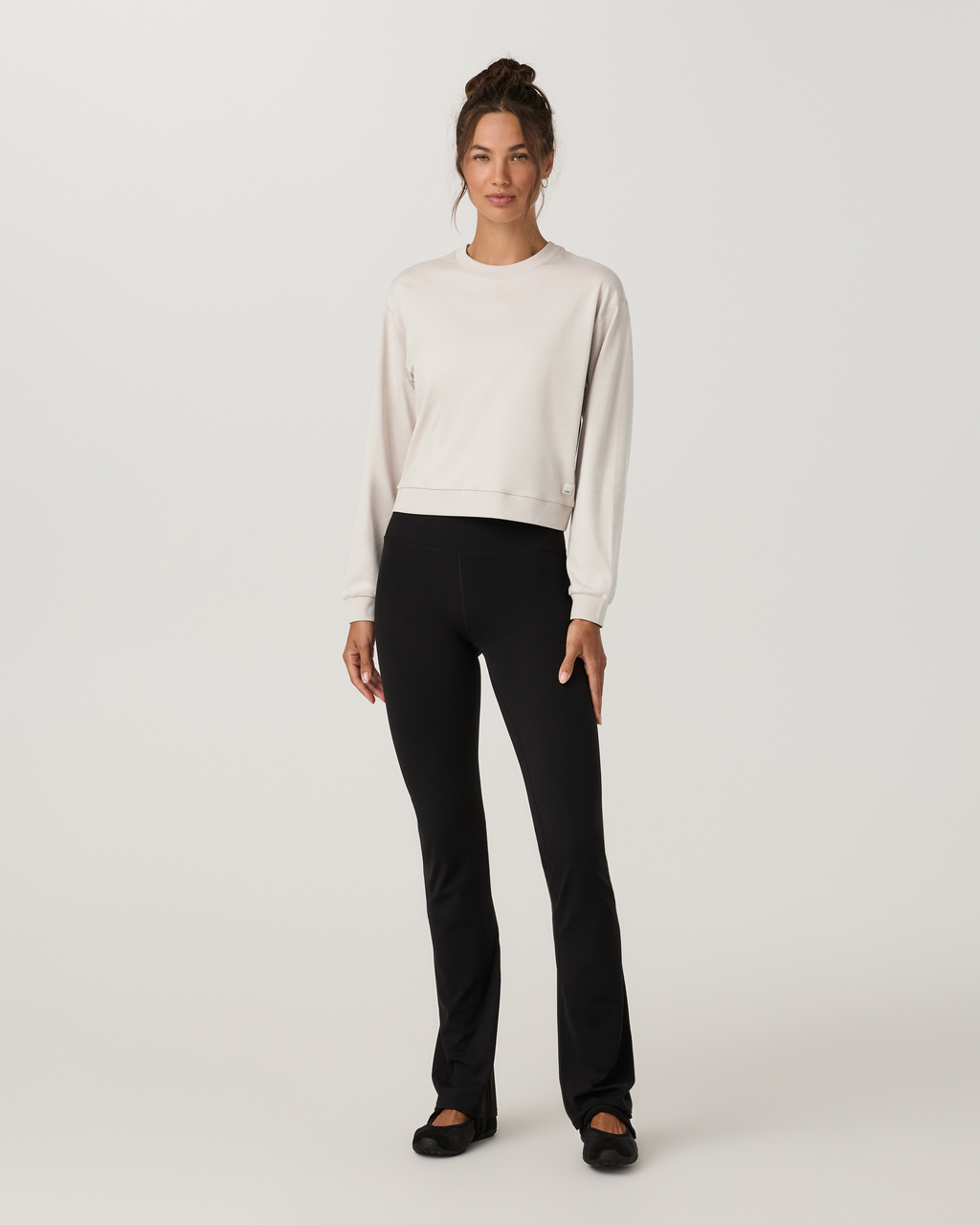 Halo Modern Crew | Ecru Heather