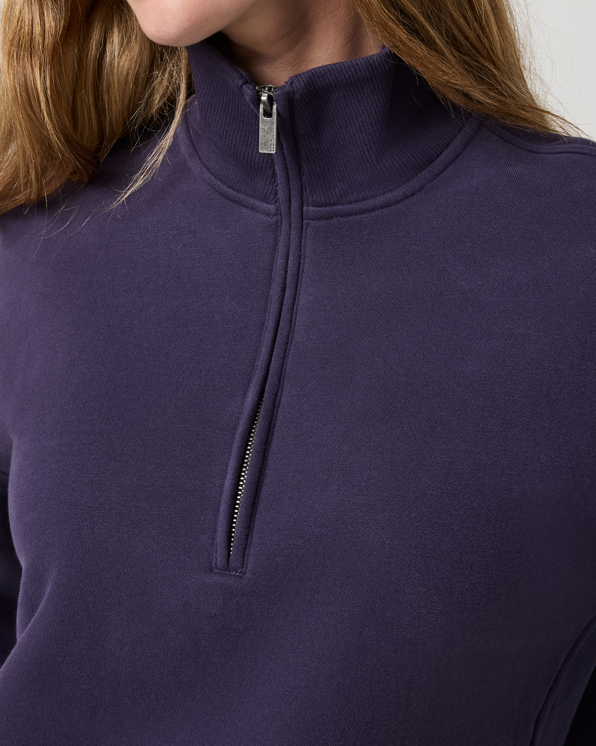 Restore Oversized Half Zip | Velvet Violet
