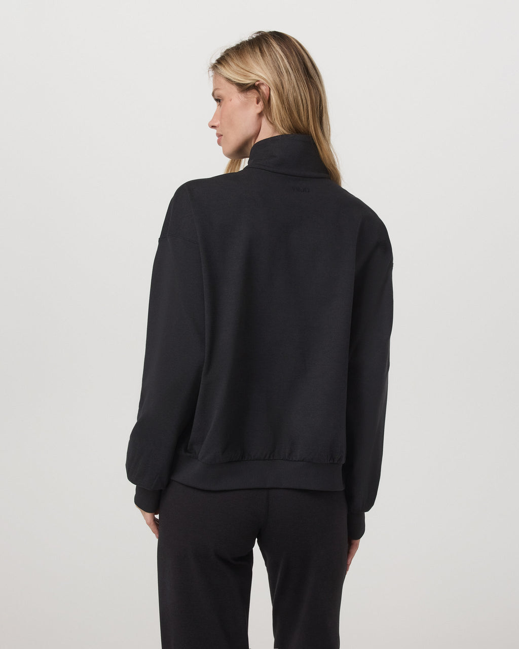 Granite Half Zip | Black Heather