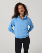 Halo Half Zip | Oasis Blue Heather