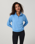 Halo Half Zip | Oasis Blue Heather