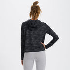 Halo Essential Hoodie | Black Camo