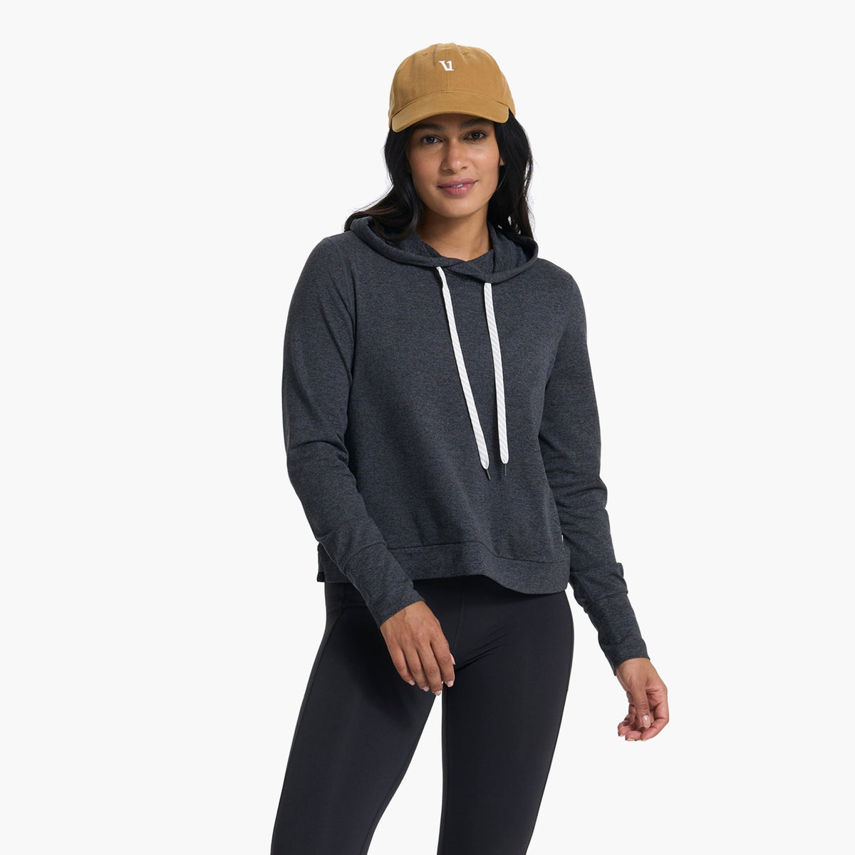 Halo Essential Hoodie | Charcoal Heather