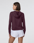 Halo Essential Hoodie | Cerise Heather