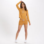 Halo Essential Hoodie | Flax Heather