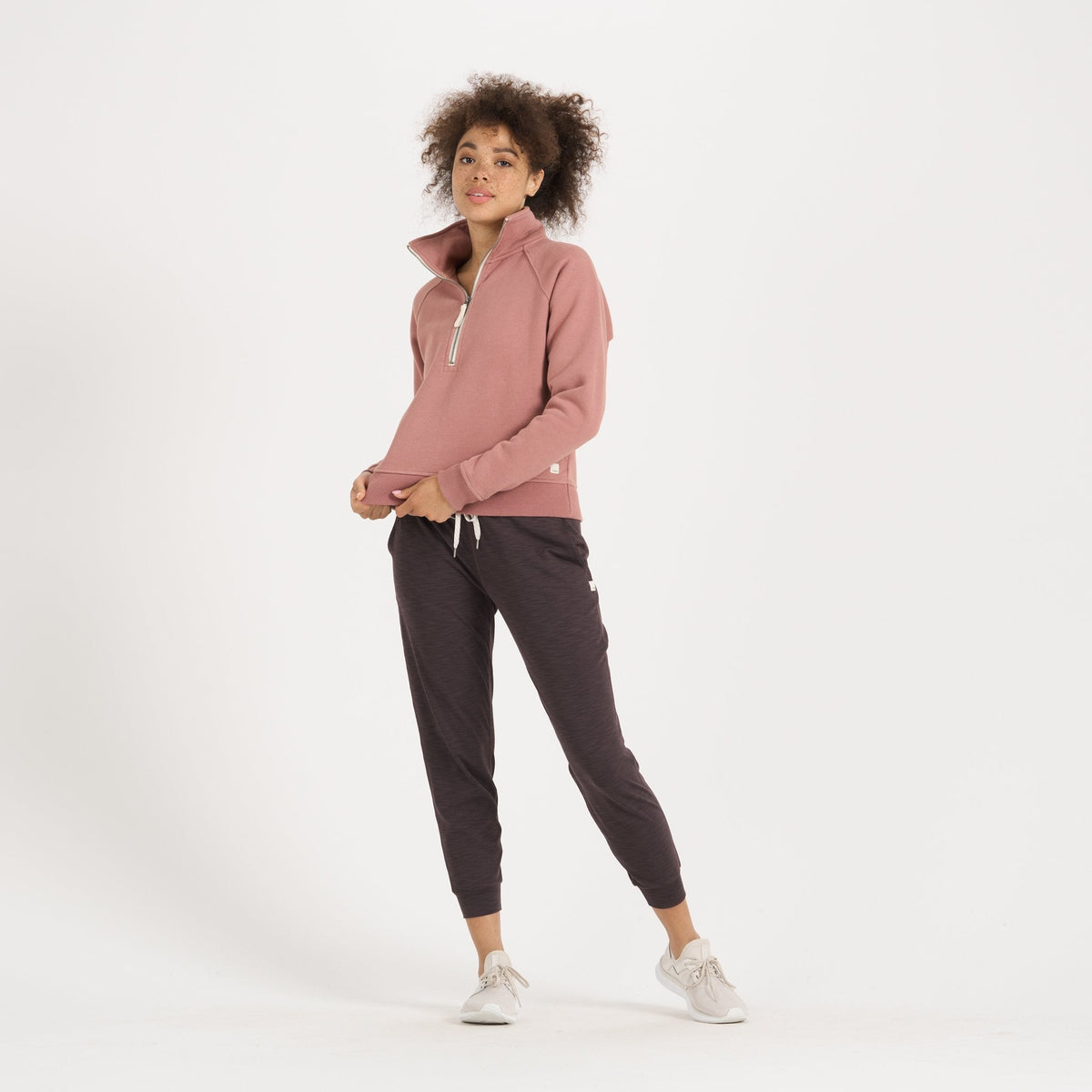 Restore Half Zip | Light Terracotta