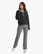 Restore Half Zip | Washed Black