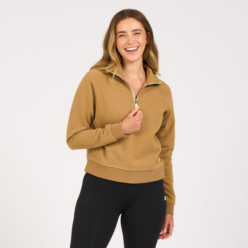 Restore Half Zip | Wheat