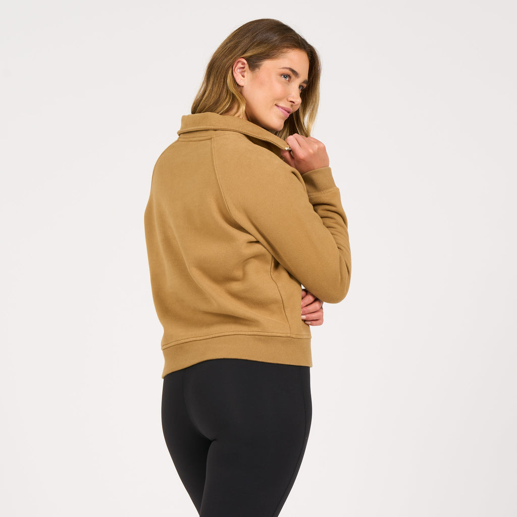 Restore Half Zip | Wheat