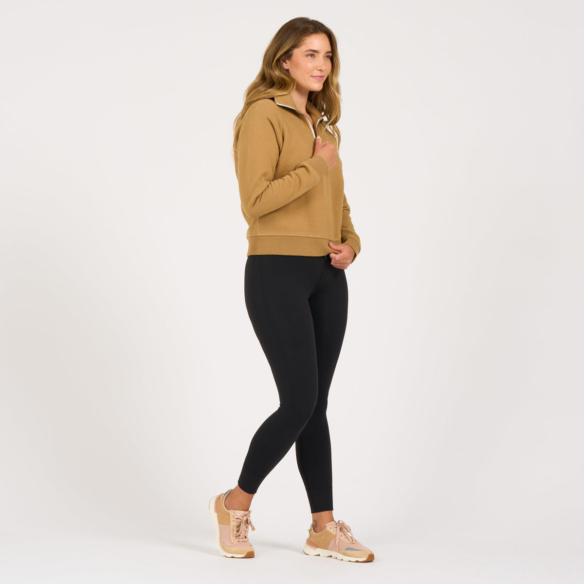 Restore Half Zip | Wheat