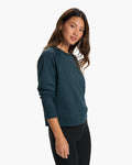 Long Sleeve Halo Crew | Beryl Heather